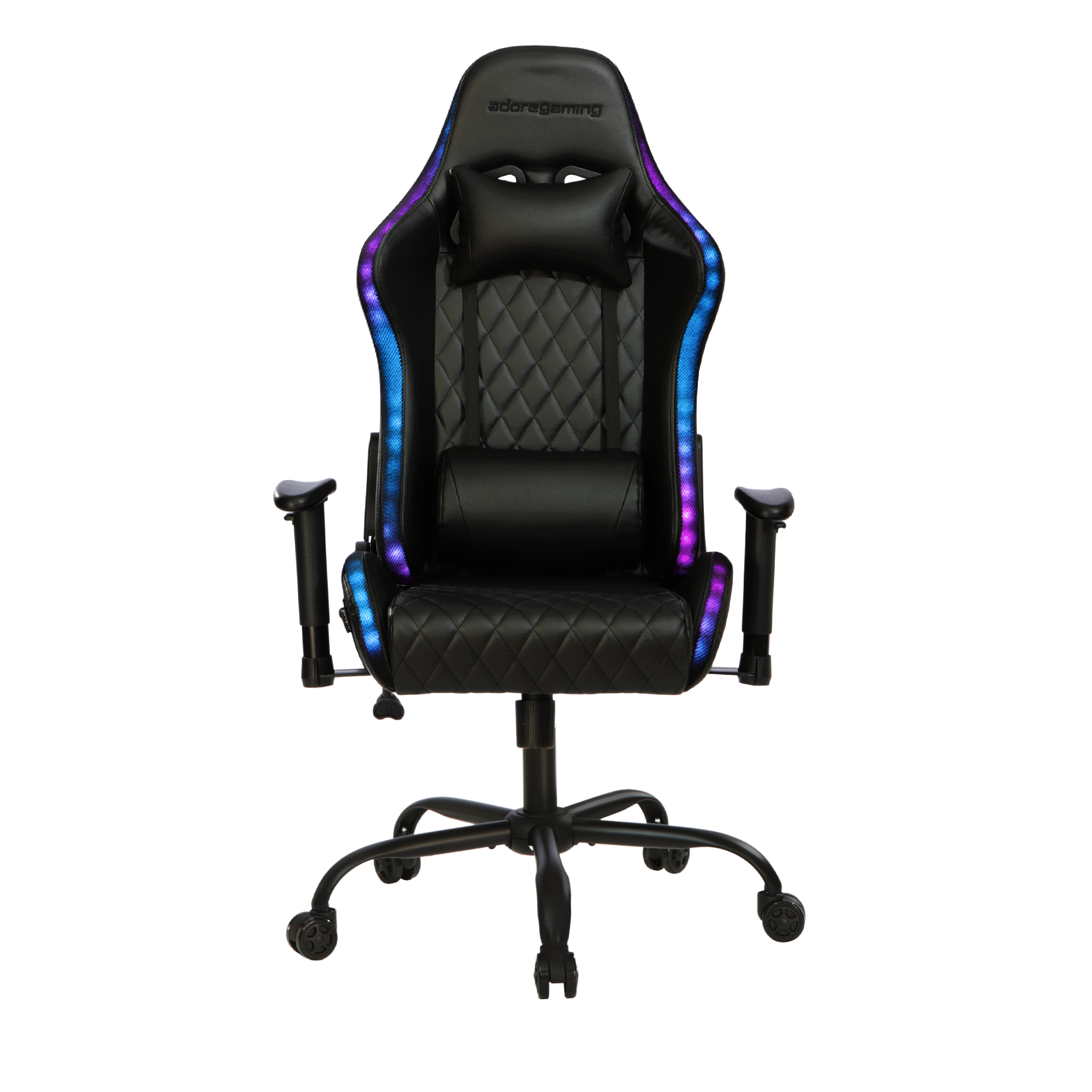 Adore Gaming Prime-X Pofesyonel Oyuncu ve Yönetici Koltuğu - Siyah Suni Deri 69x119.5-130x76 cm - Adore Mobilya (1)