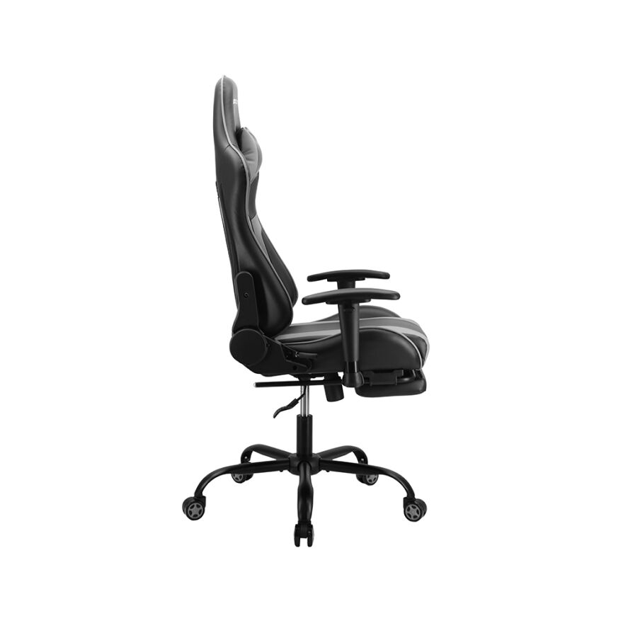 Adore Gaming ProX Ergo Oyuncu Koltuğu - Gri/Siyah S.Deri 71x126-136x77,5 cm - 3