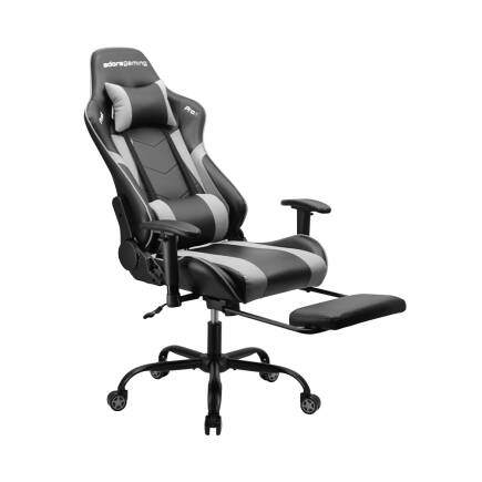 Adore Gaming ProX Ergo Oyuncu Koltuğu - Gri/Siyah S.Deri 71x126-136x77,5 cm - 12