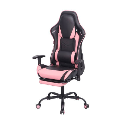 Adore Gaming ProX Oyuncu Koltuğu Siyah / Pembe S. Deri 71x77,5-126x136 cm - 10