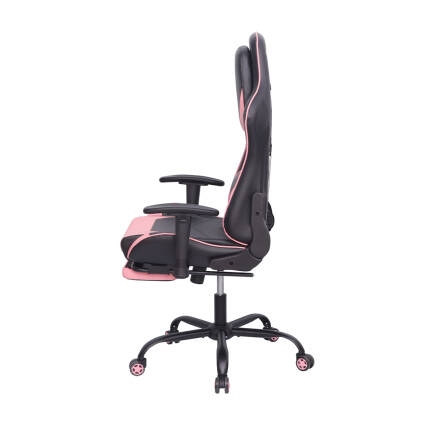 Adore Gaming ProX Oyuncu Koltuğu Siyah / Pembe S. Deri 71x77,5-126x136 cm - 9