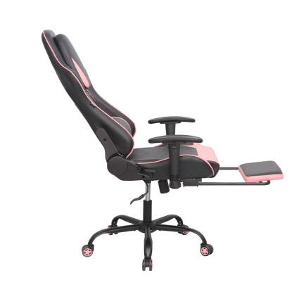 Adore Gaming ProX Oyuncu Koltuğu Siyah / Pembe S. Deri 71x77,5-126x136 cm - 5