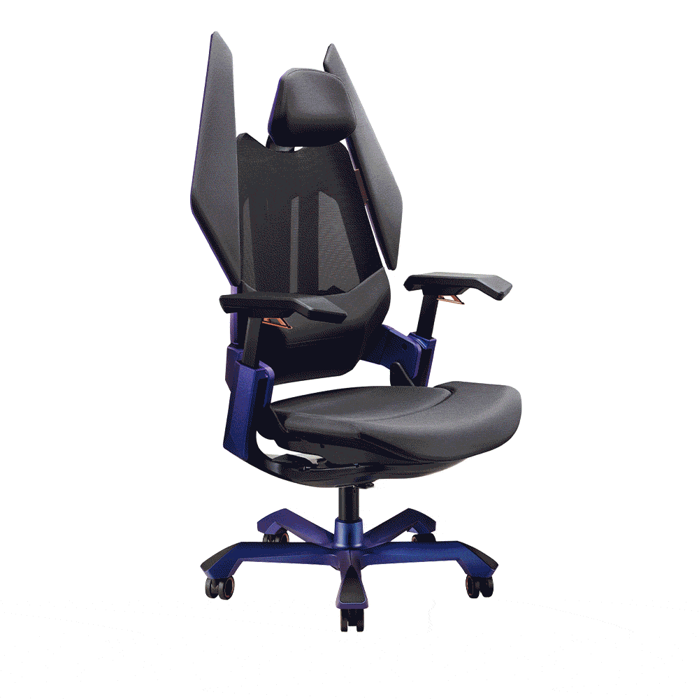 Adore Gaming T0 Next Generation Oyuncu ve Yönetici Koltuğu-Mavi-Siyah 75x130-139,5x70 cm (GxYxD) - Adore Mobilya (1)