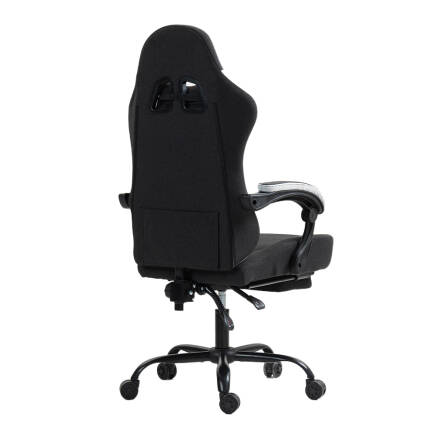 Adore Gaming Throne Oyuncu Koltuğu - Siyah/Gri Kumaş 62x117-127x62 cm - 6