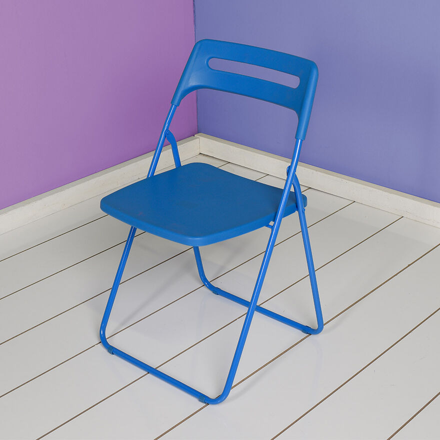 Handy Mate Ready Katlanır Sandalye-Mavi 44x47x77 cm (GxYxD) - 4