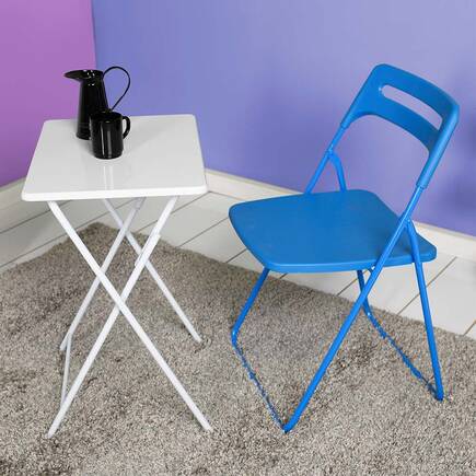 Handy Mate Ready Katlanır Sandalye-Mavi 44x47x77 cm (GxYxD) - 5