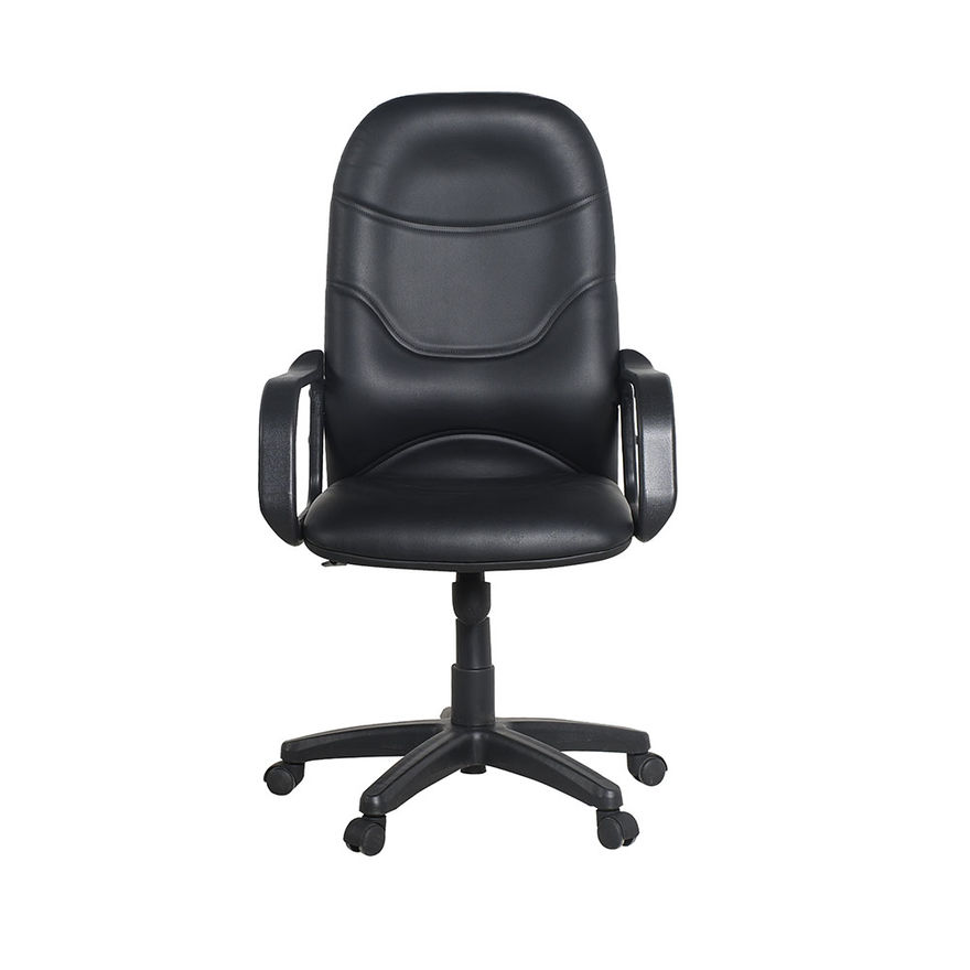 Max Classic Ofis Koltuğu-Suni Deri-Siyah 63x108-118x48 cm (GxYxD) - 2