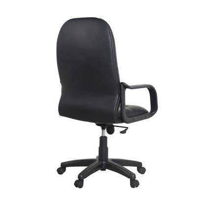 Max Classic Ofis Koltuğu-Suni Deri-Siyah 63x108-118x48 cm (GxYxD) - 6