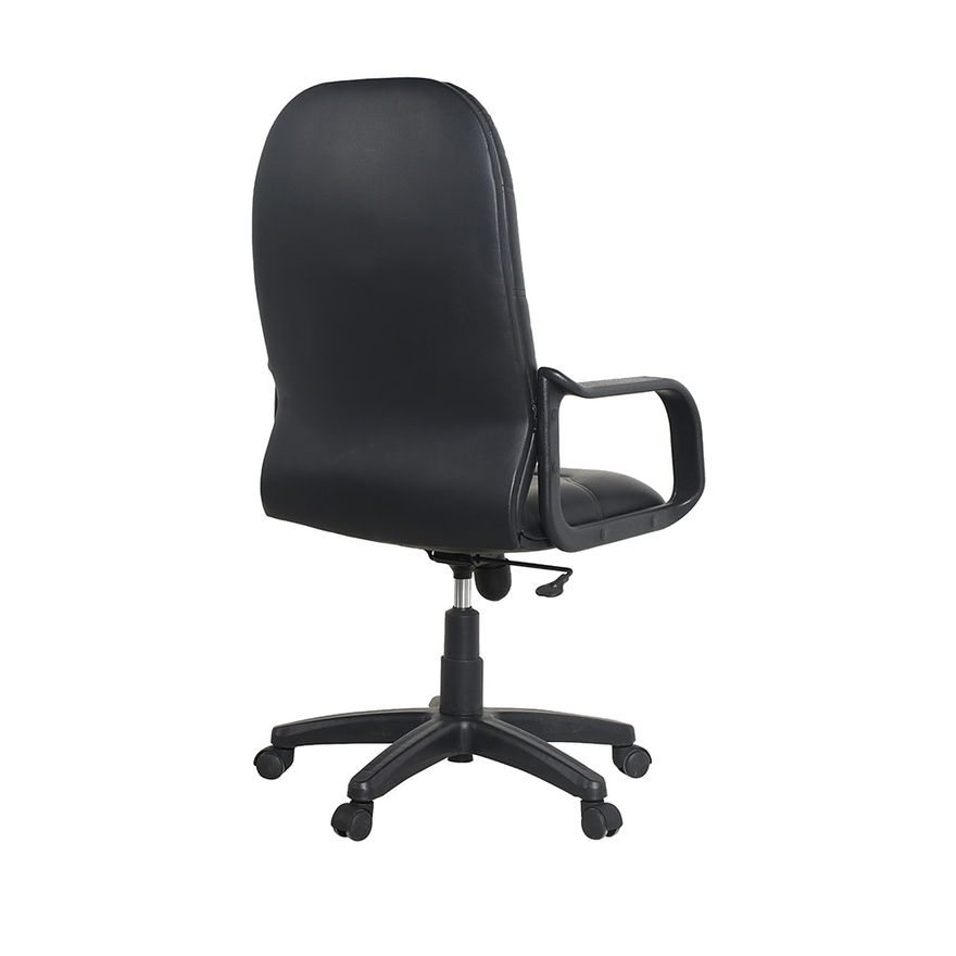 Max Classic Ofis Koltuğu-Suni Deri-Siyah 63x108-118x48 cm (GxYxD) - 6
