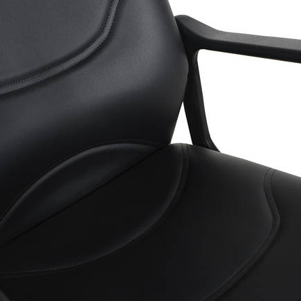 Max Classic Ofis Koltuğu-Suni Deri-Siyah 63x108-118x48 cm (GxYxD) - 8