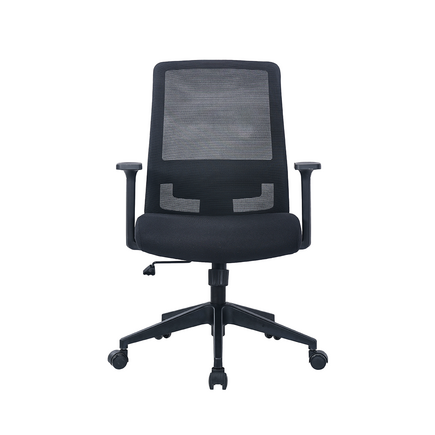 Base Ofis ve Çalışma Sandalyesi-Siyah File 55x96,5-106x63 cm (GxYxD) - 2