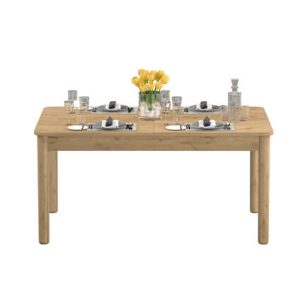 Bohem Açılır Yemek Masası Florida Meşe 160-200x78x90 cm - 3
