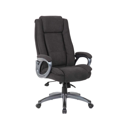 Boston Yönetici Koltuğu  - Koyu Gri Kumaş  65x114-121,5x81 cm