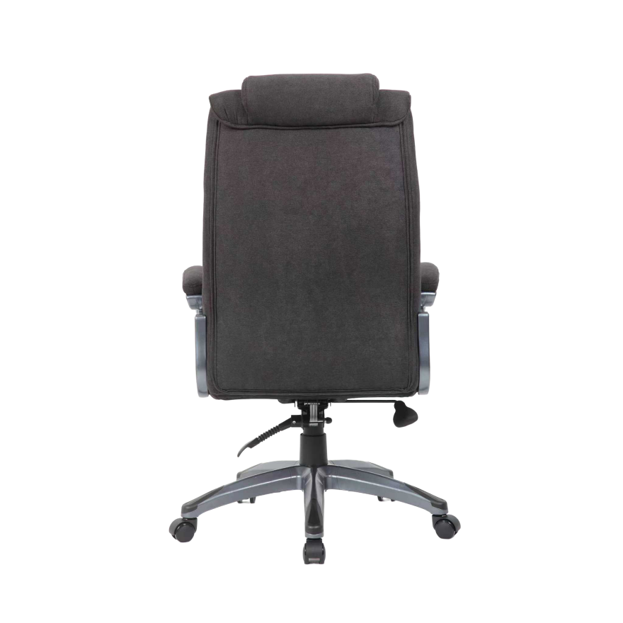 Boston Yönetici Koltuğu - Koyu Gri Kumaş 65x114-121,5x81 cm - 5