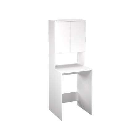 Çamaşır Makinesı Dolabı-Mat Beyaz 65x182x60 cm (GxYxD) - 7