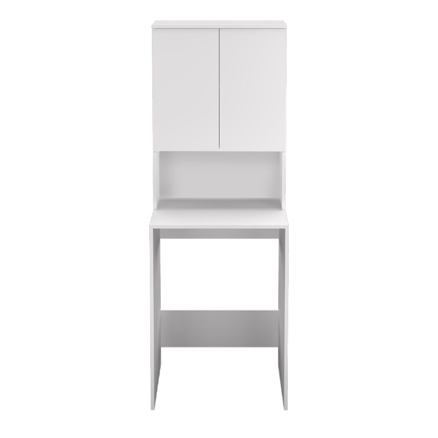 Çamaşır Makinesı Dolabı-Mat Beyaz 65x182x60 cm (GxYxD) - 6