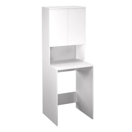 Çamaşır Makinesı Dolabı-Mat Beyaz 65x182x60 cm (GxYxD) - 5