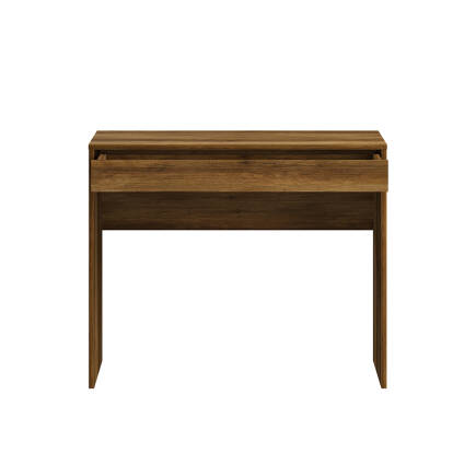 Çekmeceli Çalışma Masası-Koyu Ceviz (Oslo Ceviz) 90x75x55 cm (GxYxD) - 9