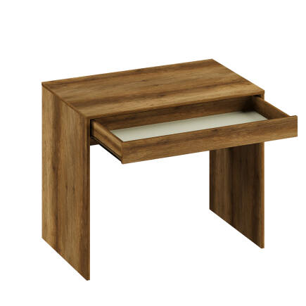 Çekmeceli Çalışma Masası-Koyu Ceviz (Oslo Ceviz) 90x75x55 cm (GxYxD) - 7