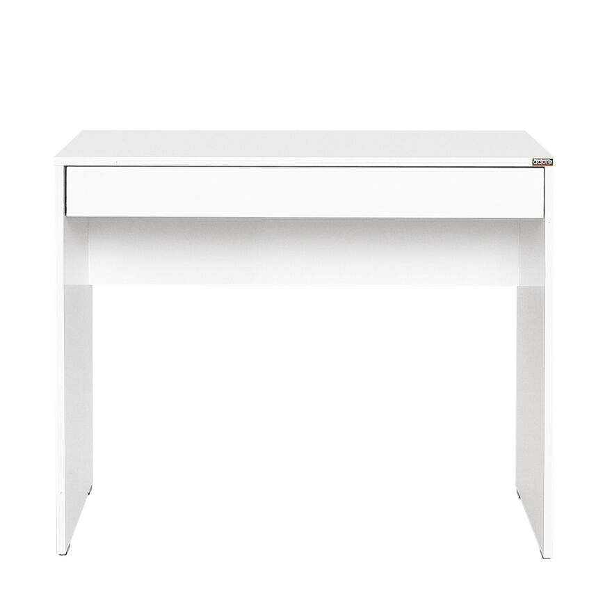 Çekmeceli Çalışma Masası-Mat Lake Beyaz (Diamond Beyaz) 90x75x55 cm (GxYxD) - 6