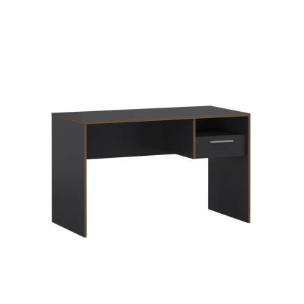 Concept Kilitli Çekmeceli Çalışma Masası-Antrasit-Kontra 120x75x60 cm (GxYxD) - 4