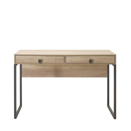 Connect 2 Çekmeceli Çalışma Masası-Açık Ceviz (Tori) 120x77x60 cm (GxYxD) - 7