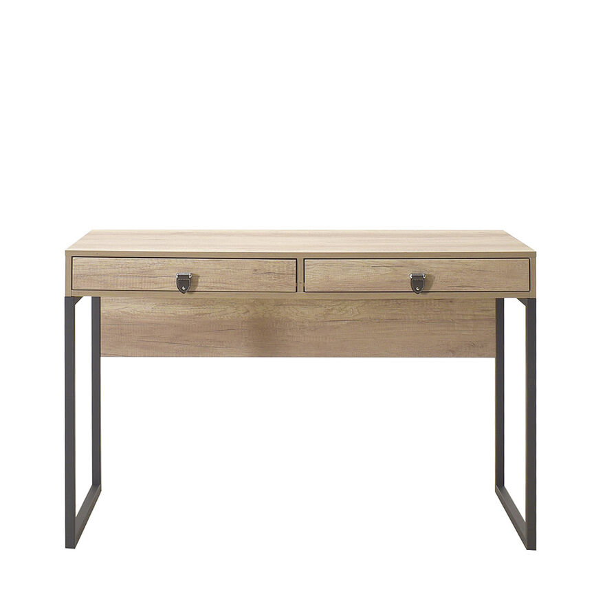 Connect 2 Çekmeceli Çalışma Masası-Açık Ceviz (Tori) 120x77x60 cm (GxYxD) - 7