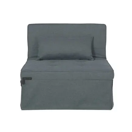 Cube Katlanır Yataklı Puf - Koyu Gri 96x189x42.5 / 96x168x92.5 cm - 11