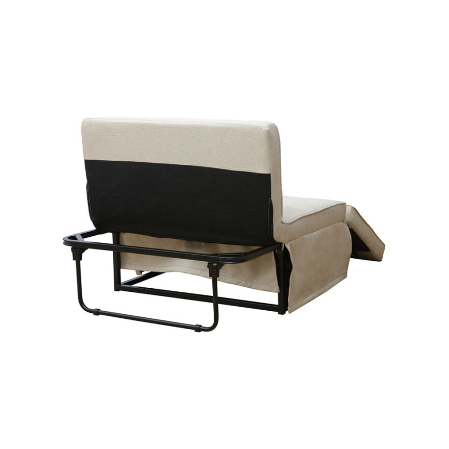 Cube Katlanır Yataklı Puf - Vizon6x189x42.5 / 96x168x92.5 cm - 11