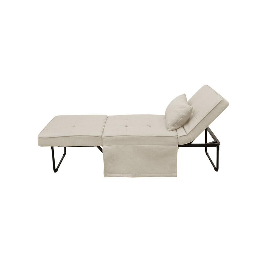 Cube Katlanır Yataklı Puf - Vizon6x189x42.5 / 96x168x92.5 cm - 7