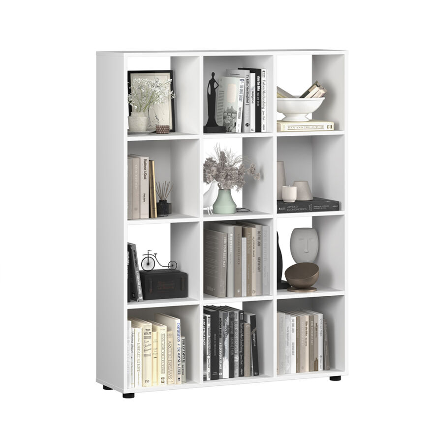 Cubic Kitaplık - Beyaz 104x140,5x30 cm - 4
