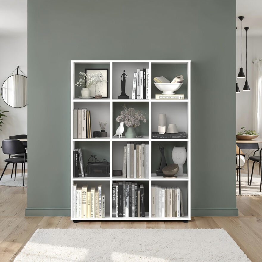 Cubic Kitaplık - Beyaz 104x140,5x30 cm - 2