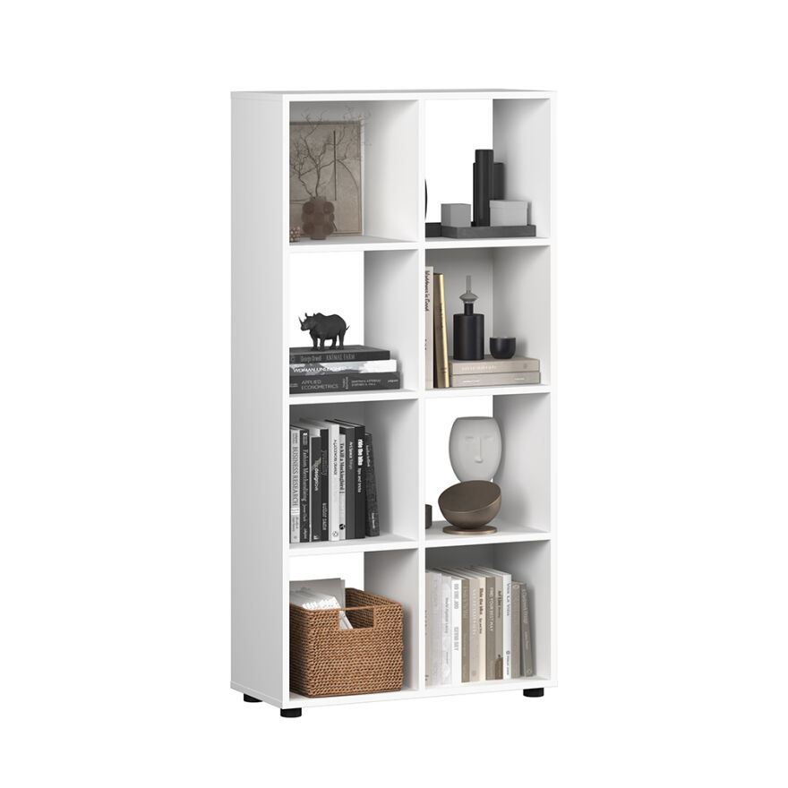 Cubic Kitaplık - Beyaz 70x140,5x30 cm - 4