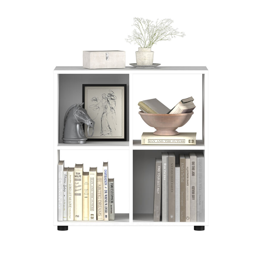 Cubic Kitaplık - Beyaz 70x72x30 cm - 3
