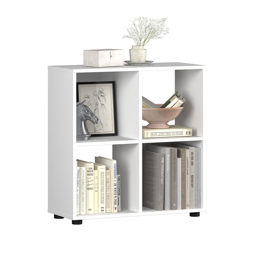 Cubic Kitaplık - Beyaz 70x72x30 cm - 4