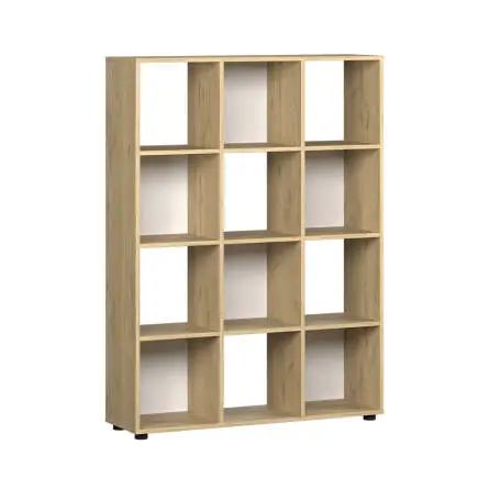 Cubic Kitaplık - Florida Meşe 104x140,5x30 cm - 5