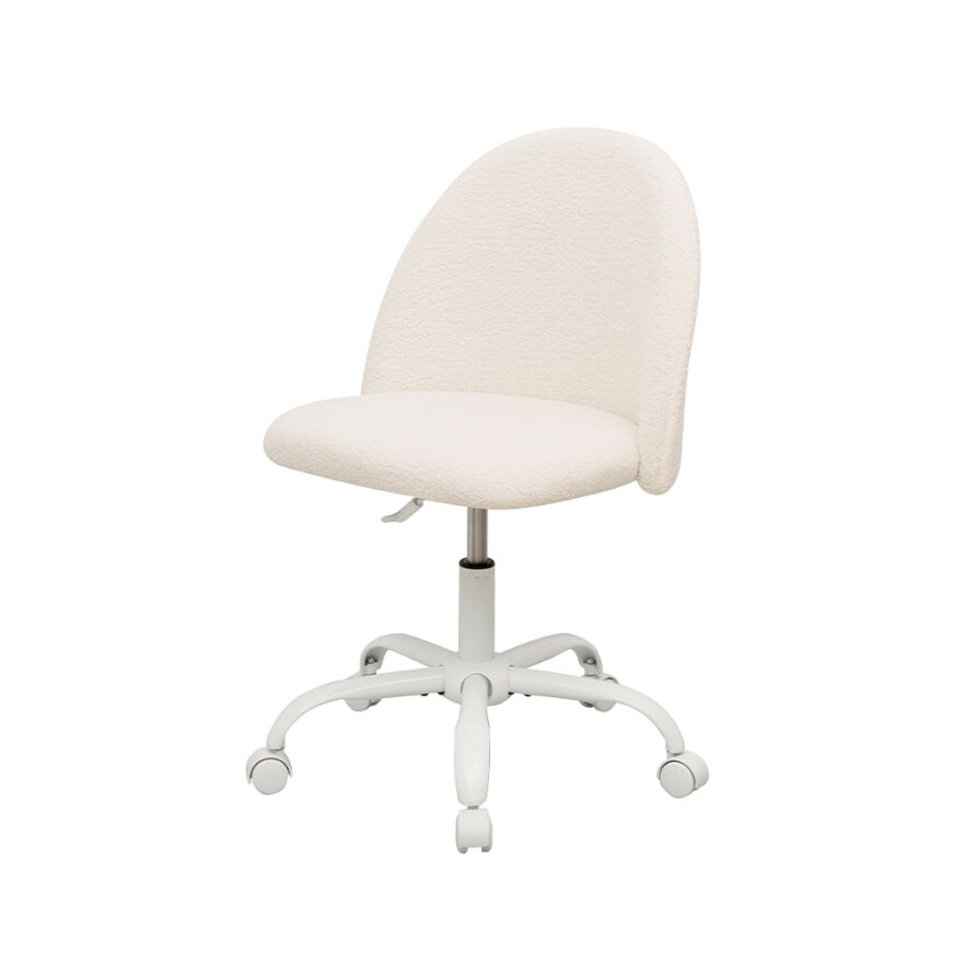 Curve Çalışma Sandalyesi - Beyaz 61x58,5x81,5-91 cm - 8