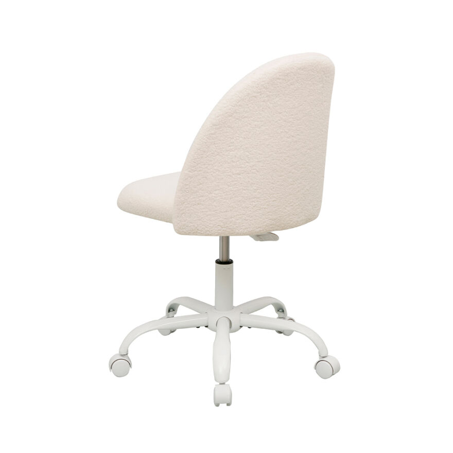 Curve Çalışma Sandalyesi - Beyaz 61x58,5x81,5-91 cm - 6
