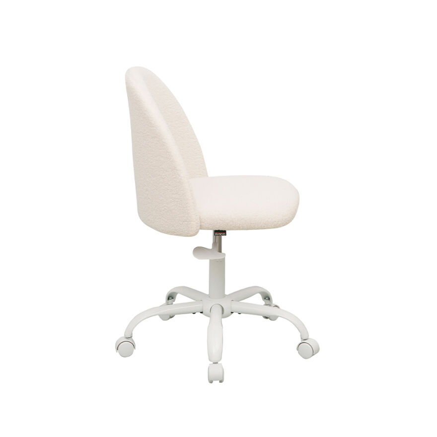 Curve Çalışma Sandalyesi - Beyaz 61x58,5x81,5-91 cm - 3