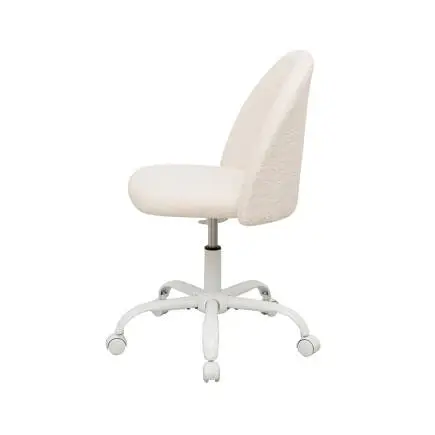 Curve Çalışma Sandalyesi - Beyaz 61x58,5x81,5-91 cm - 7