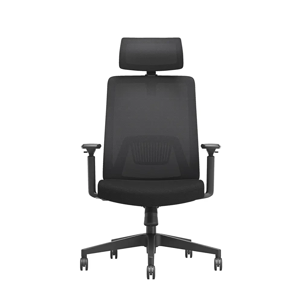 Dinamik File Sırtlı Ofis Koltuğu-Siyah 68x118,5-128,5x70 cm (GxYxD) - 3