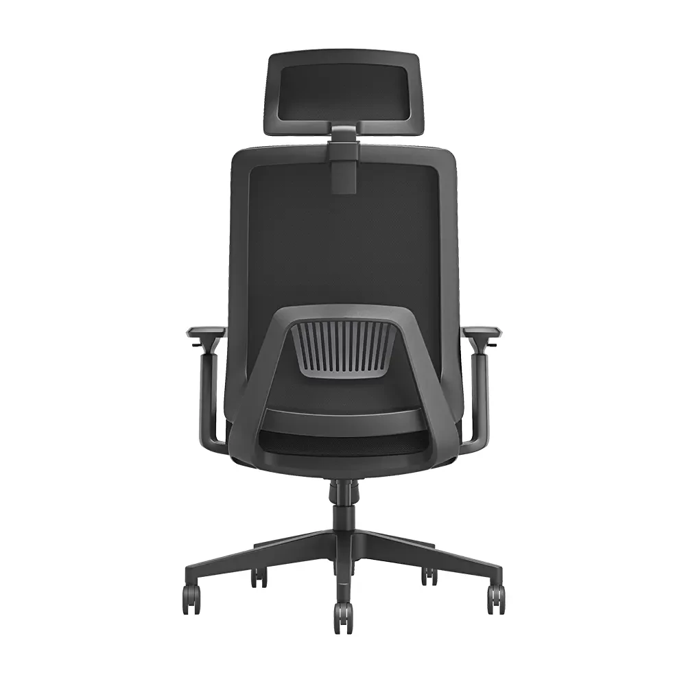 Dinamik File Sırtlı Ofis Koltuğu-Siyah 68x118,5-128,5x70 cm (GxYxD) - 6