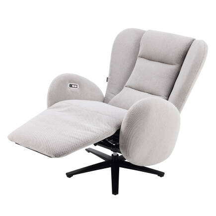 Dream Elektrikli Otomatik Mekanizmalı Baba ve TV Koltuğu – Gri 78x112x88 cm - 9