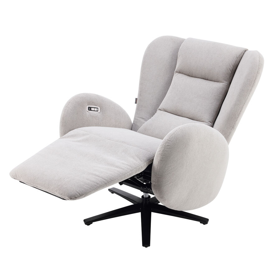 Dream Elektrikli Otomatik Mekanizmalı Baba ve TV Koltuğu – Gri 78x112x88 cm - 9