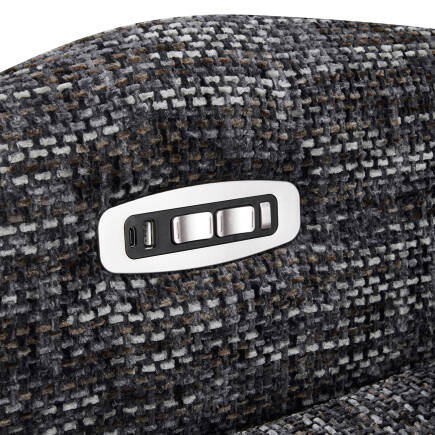 Dream Elektrikli Otomatik Mekanizmalı Baba ve TV Koltuğu – Koyu Gri 78x112x88 cm - 9