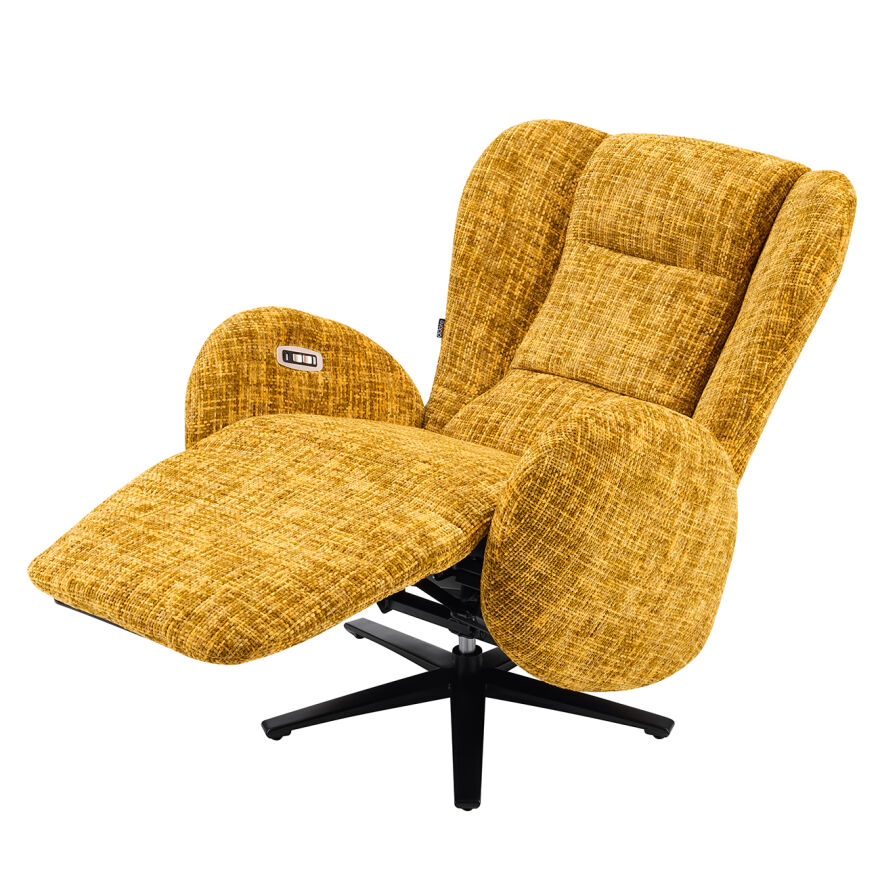 Dream Elektrikli Otomatik Mekanizmalı Baba ve TV Koltuğu – Koyu Yeşil 78x112x88 cm - 8