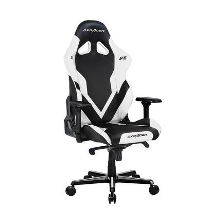 DXRacer Gladiator Serisi Oyuncu ve Çalışma Koltuğu-Siyah-Beyaz 58x131-137x57 cm (GxYxD) - 1