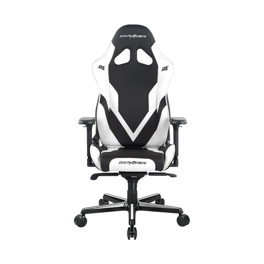 DXRacer Gladiator Serisi Oyuncu ve Çalışma Koltuğu-Siyah-Beyaz 58x131-137x57 cm (GxYxD) - 2