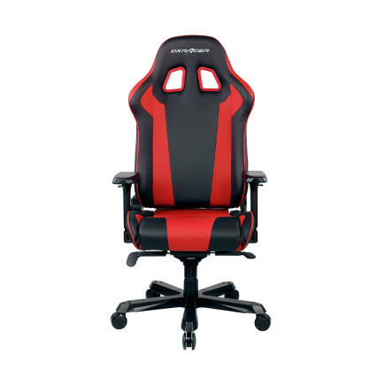 DXRacer King Serisi Oyuncu ve Çalışma Koltuğu-Siyah/Kırmızıi 60x132-142x56 cm (GxYxD) - 4