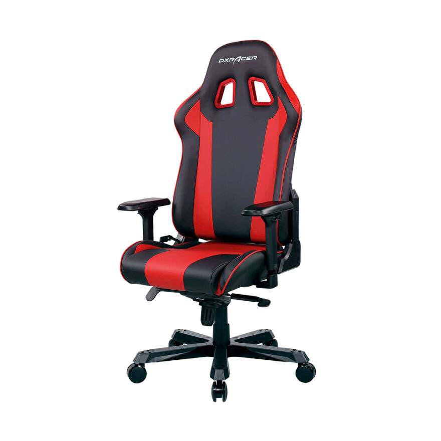 DXRacer King Serisi Oyuncu ve Çalışma Koltuğu-Siyah/Kırmızıi 60x132-142x56 cm (GxYxD) - 8